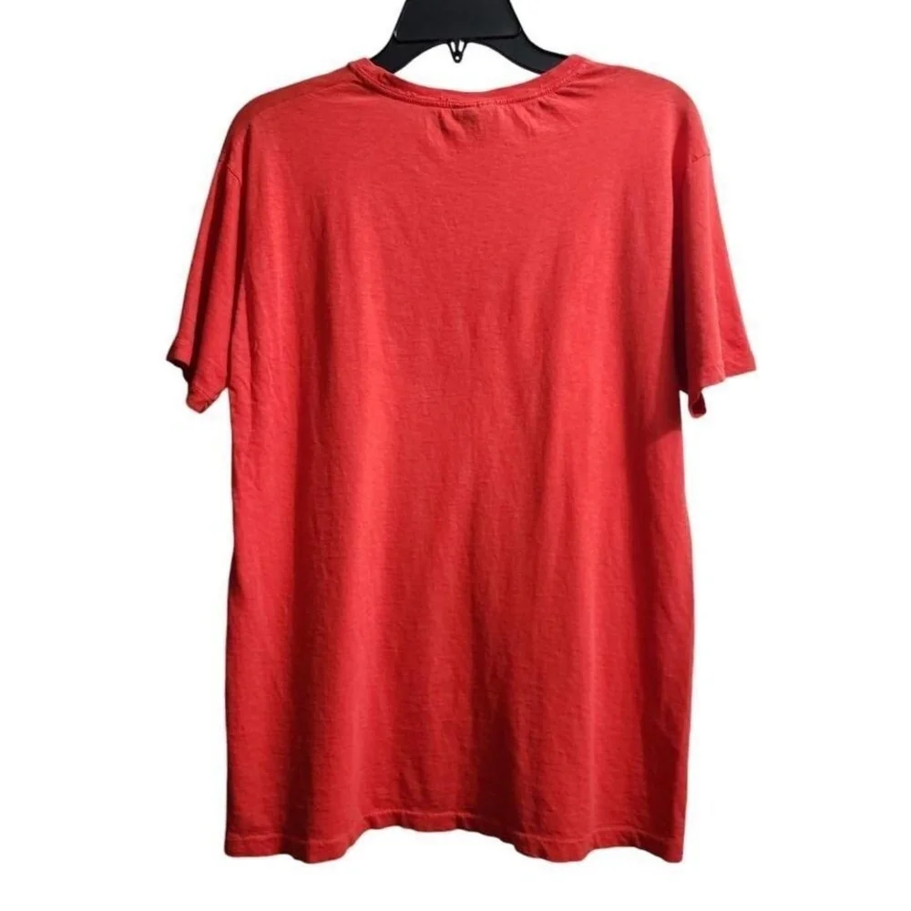 Vtg Polo Ralph Lauren Dungarees Classic 5-Pocket Jean T-Shirt Red *Minor‎ Flaw